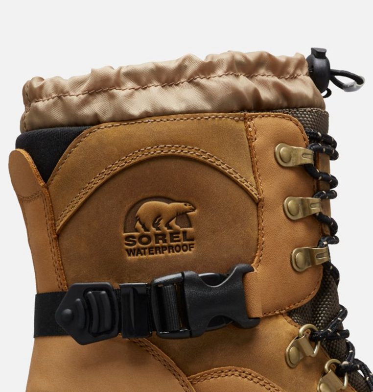 Botas Nieve Sorel Hombre - Conquest™ Marrones/Negras - 96718-KQOD